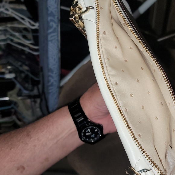 "KATE SPADE JUSTINE BOW TERRACE LEATHER CROSSBODY BAG - Picture 10 of 11